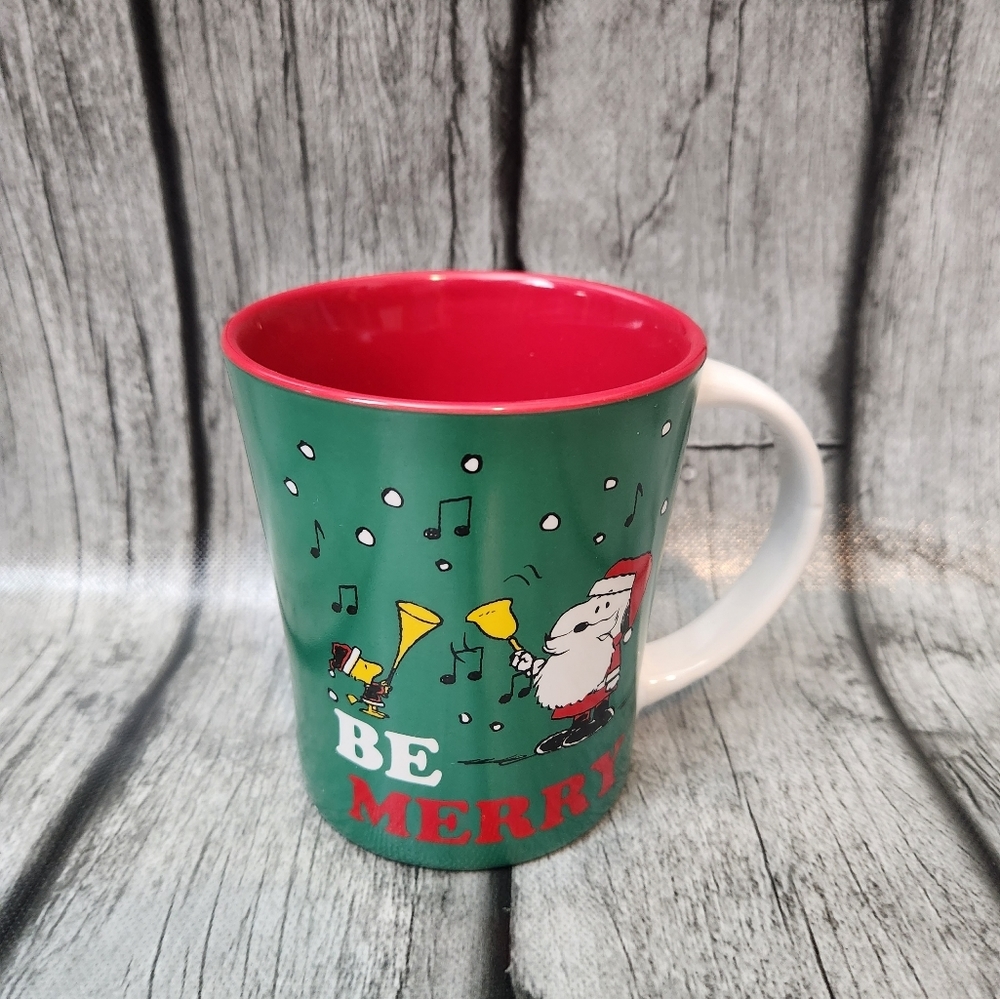 Peanuts SNOOPY As Santa Be Merry Christmas‎ Mug